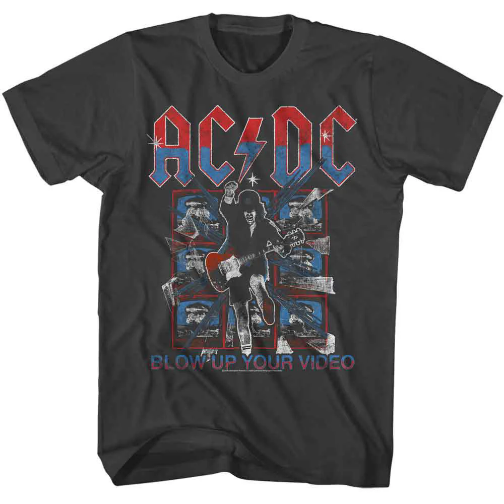 Rockinstone Unisex Ac/dc Ac/dc Americana Blow Up Video T-shirt-l