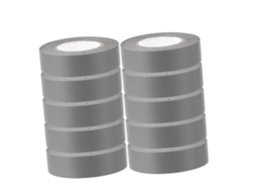 Fita Isolante De Pvc Retardante Chamas Para Altas Temperaturas, Pacote Com 10 Rolos