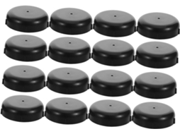 Tehaux Conjunto De 16 Protetores Plástico Para Pés Cadeiras, Antiderrapantes E Redondos, Ideais Para Móveis De Jardim