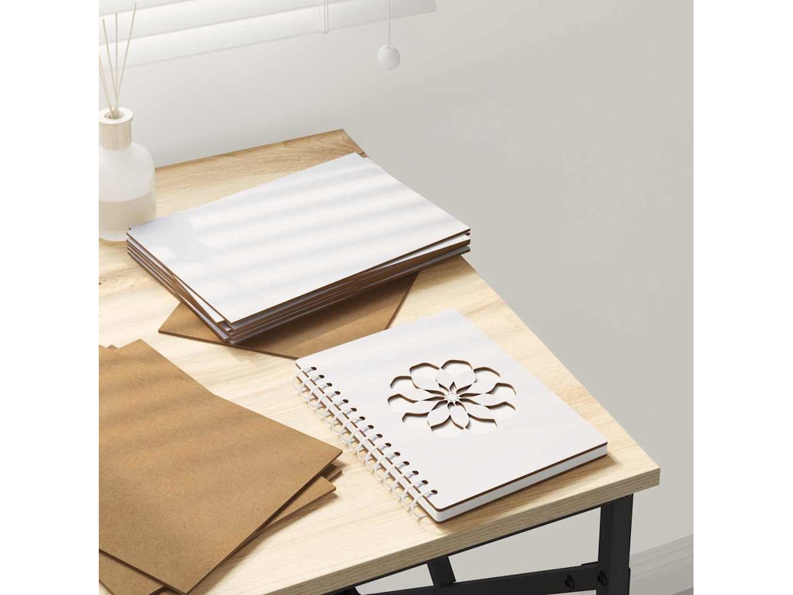 Vidaxl Painéis De Decoração 150 Unid. Branco 15 X 21 X 0,27 Cm