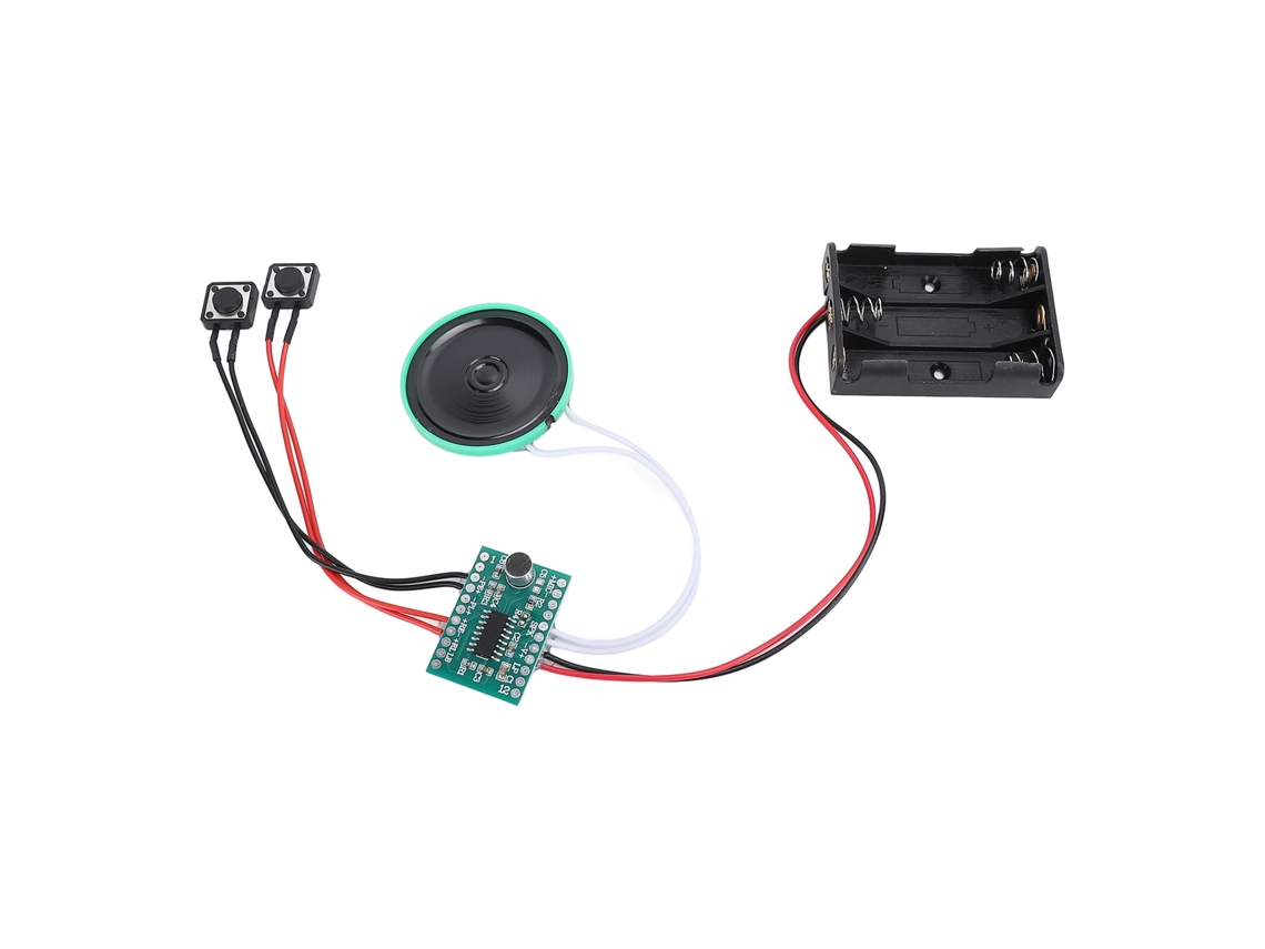 Chip de voz grabable para tarjetas 60s, módulo de audio personalizable con cable de 10 cm | S/MARCA