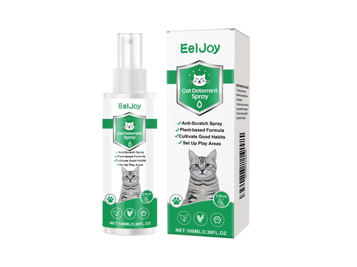 Proteção com Spray Eeljoy para Evitar Urinar de Gatos em Móveis e Ambientes LAXISCREED