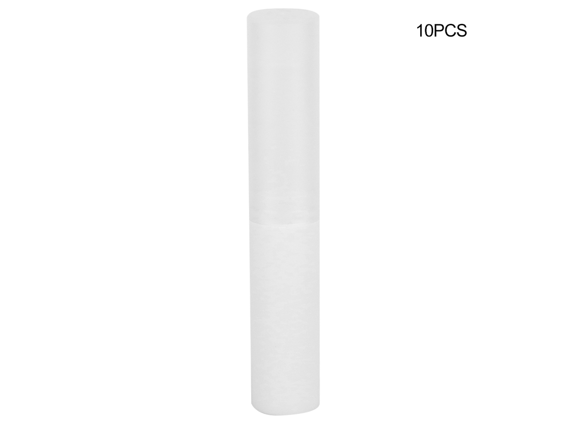 10pcs Tubos De Bálsamo Labial/verniz Labial Vazios Para Batom Diy, Material Pp, 3g, Cores Variadas