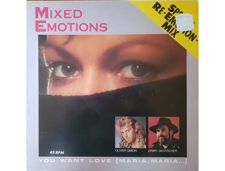 Vinil You Want Love Maria, Maria Special Re-emotion-mix Electrola