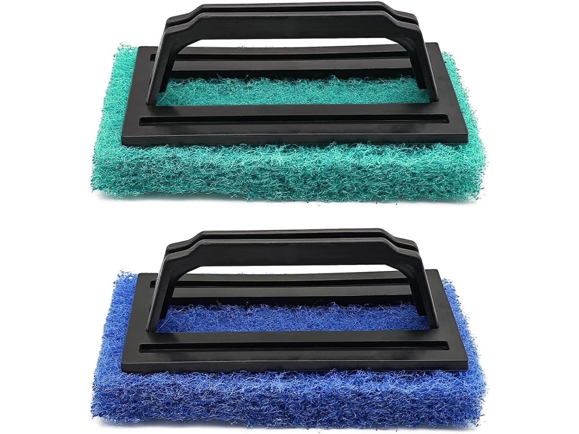 Escova de Esponja AQUAFORGE para Piscina Azul para Paredes Fundo Degraus e Azulejos