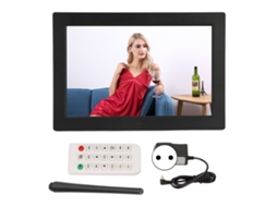 Quadro De Fotos Digital Led 17 Polegadas Com Controle Remoto