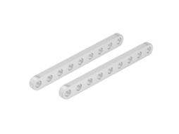 Peça De Estrutura Robótica 3102-0009-0072 Viga Plana 9 Furos 4x8x72mm Acessório