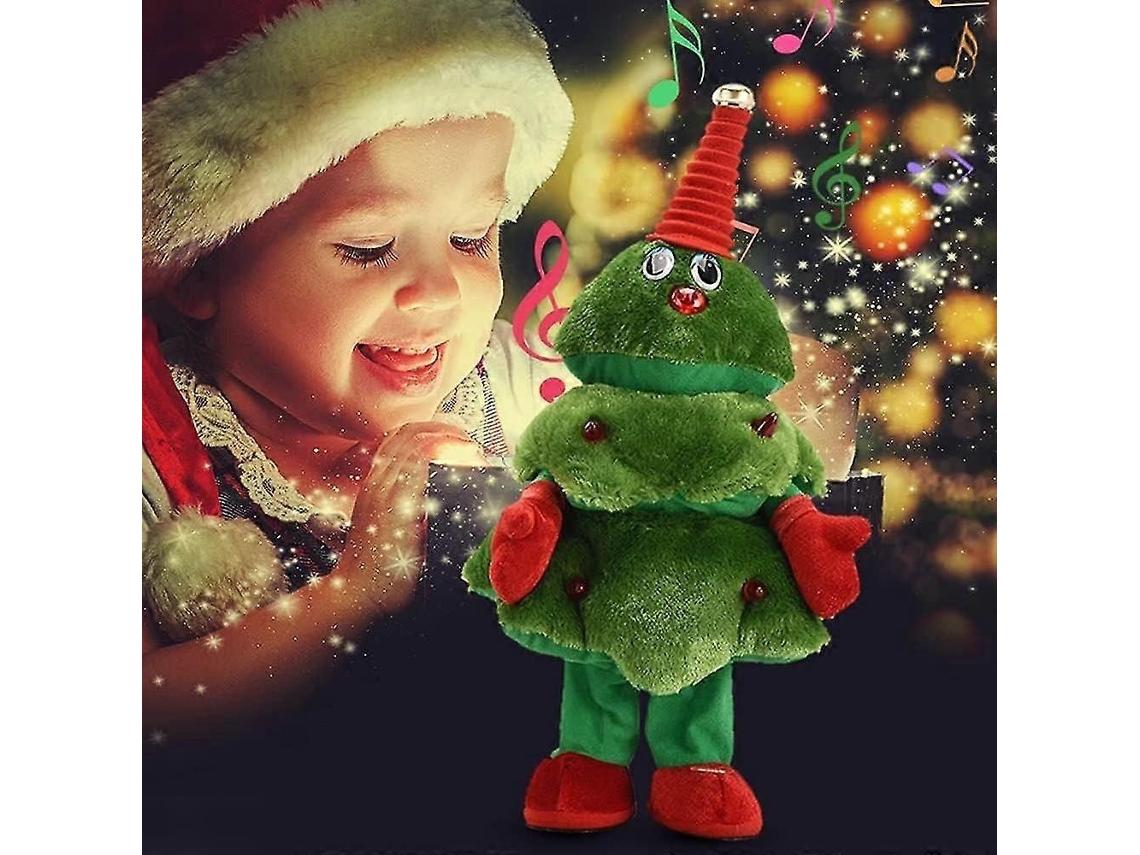 Peluche Musical De Natal Com Dança E Canto