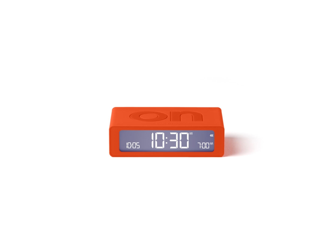 Despertador LEXON FLIP Mini (Laranja) 