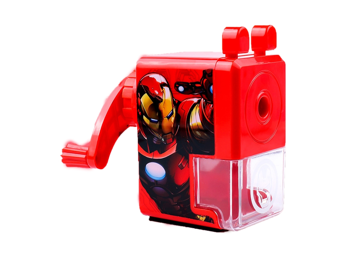 Sacapuntas Manual Para Crianças Desenhos Animados Ironman Primária De Mão