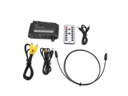 Amplificador Digital Bluetooth 5.1 Hifi Estéreo Analógico Para Digital Conversor Com Microfone Para Alto Falante Doméstico Th Yunzii
