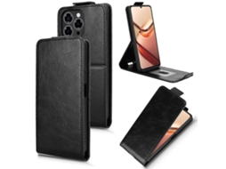 Capa De Couro Com Fecho Magnético Vertical E Fivela Para Doogee Note 58 / Note 58 Pro