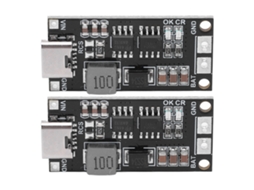 Módulo Carregador de Bateria 4s 16.8v Boost Tipo C para Bateria de Lítio Carregador de Placa 2a 2pcs