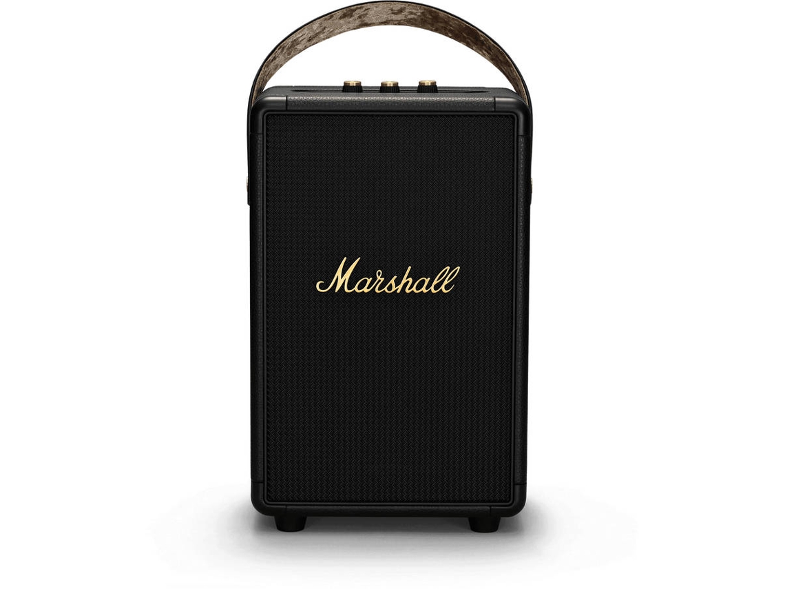 Coluna Bluetooth MARSHALL Tufton Brass (Autonomia: Até 20 horas - Preto)