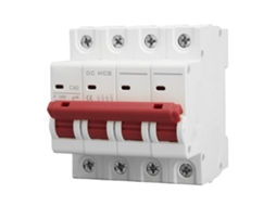 Disjuntor Miniatura Dc 4p para Sistema Solar Pv Dz47s 63z 1000v Extinção de Arco Desacoplamento Rápido S/MARCA