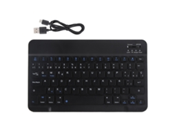 Aetheria teclado Sem Fio Bluetooth 3.0 com Touchpad Mini Portátil para Ios/android com Bateria de Lítio Embutida