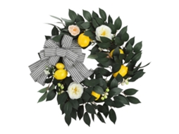Guirlanda de Limão Amarelo e Rosas LAXISCREED
