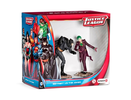 Figura  Figuras Batman vs The Joker Liga de la Justicia DC Comics
