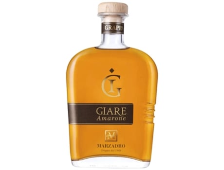 Aguardente MARZADRO Grappa Marzadro Giare Amarone (0.75 L - 1 unidade)