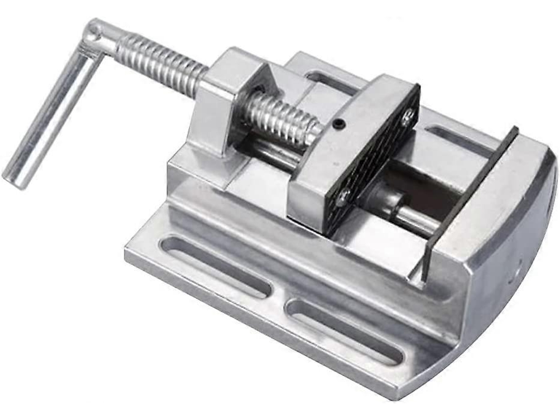 Tornillo De Banco De 63,5 Mm De Apertura De Aleación De Aluminio Con Varilla Guía Para Eletricistas Y Herramientas De Carpintería