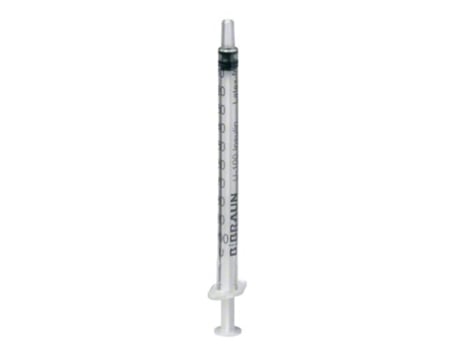 Seringa Omnifix Insulina 1Ml Sem Agulha Cx100