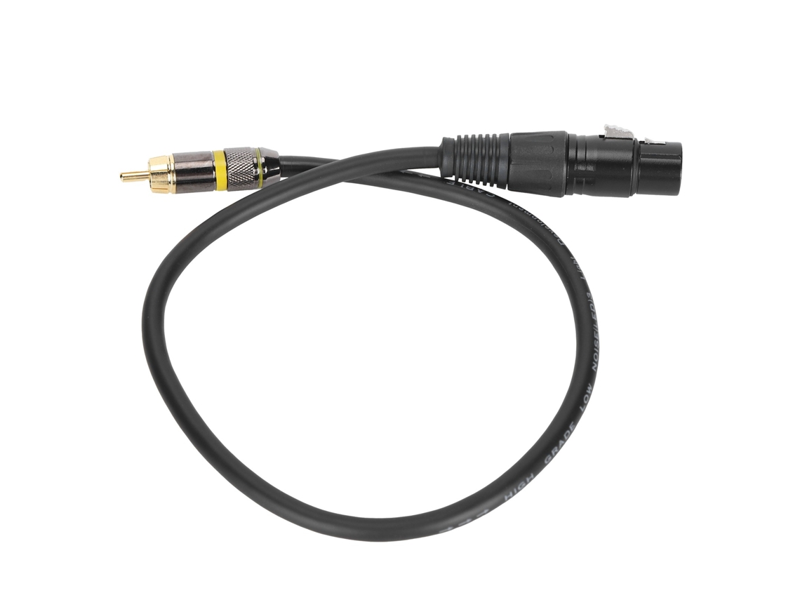 Aetheria cavo de Microfone Xlr Fêmea para Rca Macho 0.5m/1.7ft Balanced Interconnect Jd6054