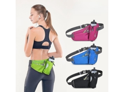 Colete de corrida verde Slowmoose para atividades ao ar livre com suporte para garrafa