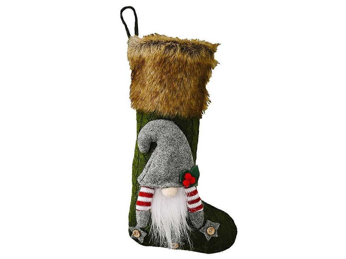 Meias De Natal Com Lindos Gnomos Suecos Em 3d Para Pendurar Na Lareira Ou Decorar A Árvore. Loja Olysi