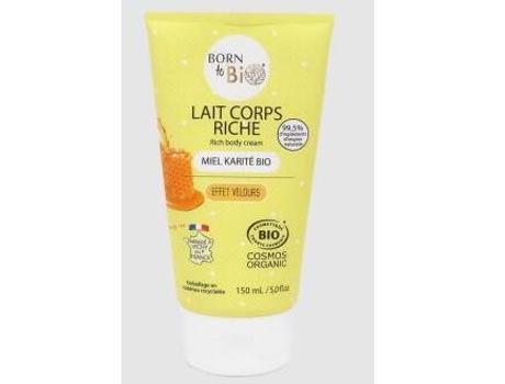 Leite Corporal Rico em Manteiga de Karité 150 Ml BORN TO BIO