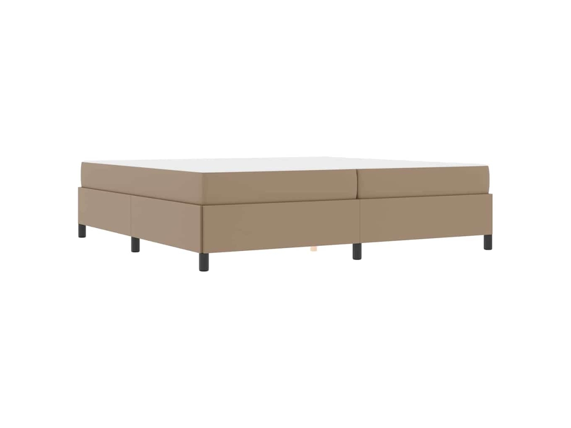 Conjunto 1 Estrutura Da Cama Vidaxl Castanho Tecido (200 X 200 Cm)
