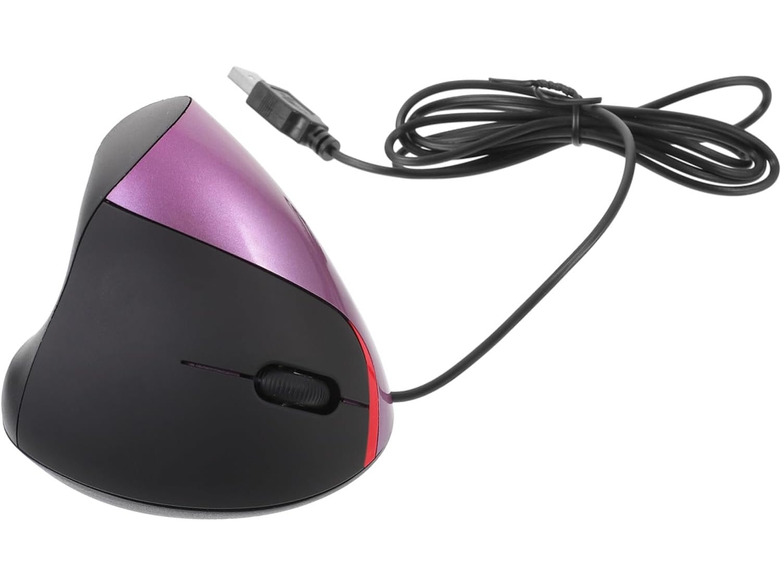 Mouse Usb Vertical Ergonômico Laptops Botões Apoio Pulso GOKOCO