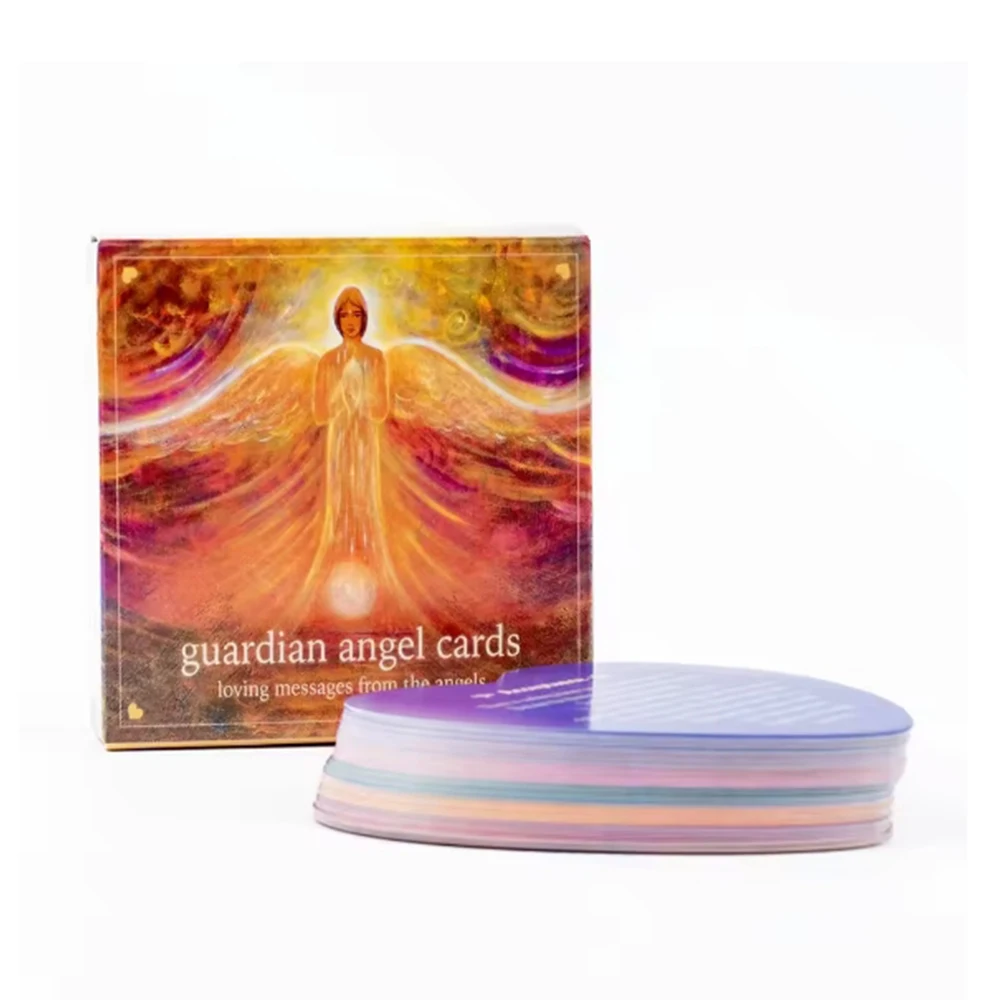Cartas de Oráculo Goody's Angel Cards em Formato de Coração, 8,6 Cm, 46 Cartas MDUG