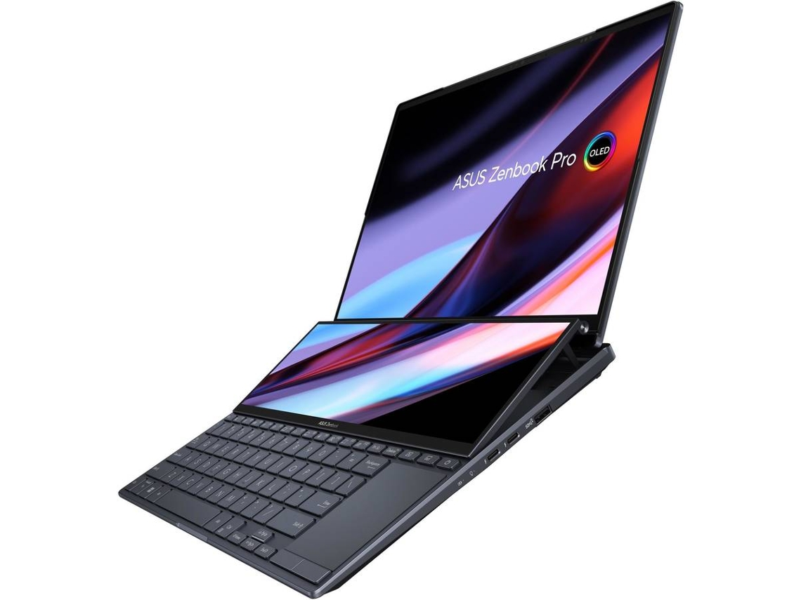 Portátil ASUS Zenbook Pro UX8402ZE-92DOT5PB1 (14.5'' - Intel Core i9-12900H - RAM: 32 GB - 1 TB SSD - NVIDIA GeForce RTX 3050 Ti)