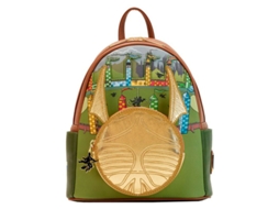 Mochila Loungefly Harry Potter Snitch Dourada 26cm B.ACTIVE