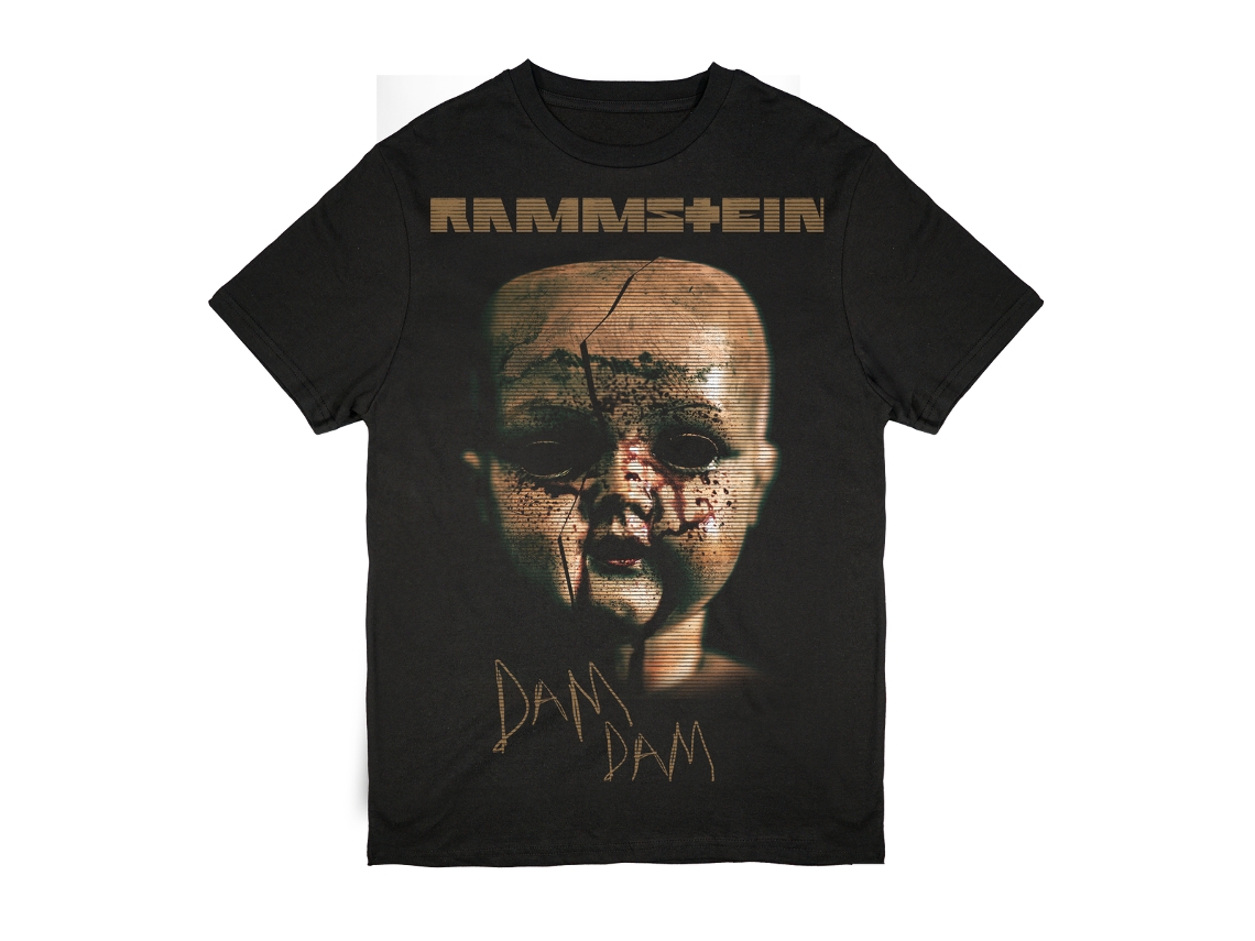 Rockinstone T-shirt Rammstein Band Es Geht Mir Gut Size:m