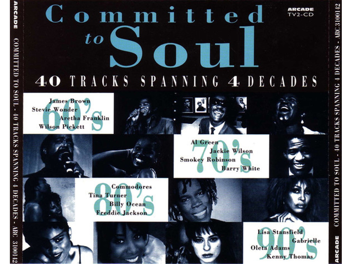 CD Committed To Soul - 40 Tracks Spanning 4 Decades