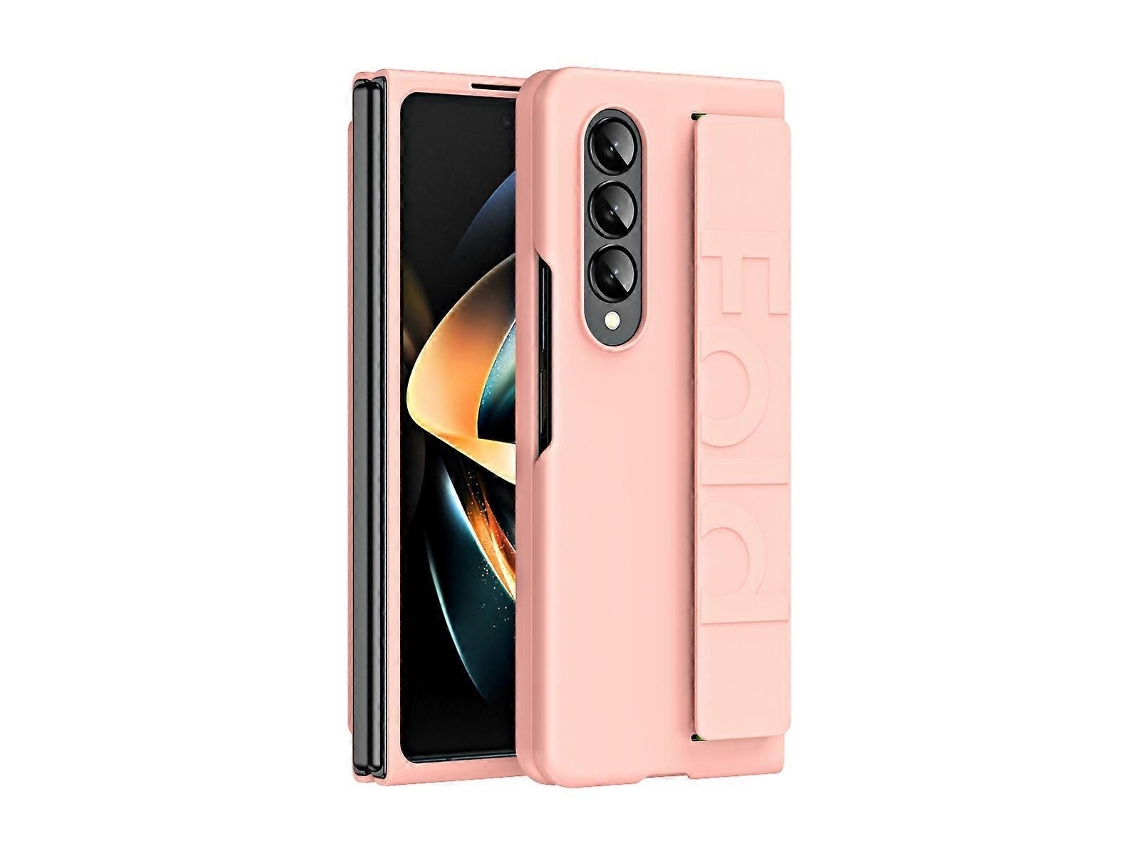 Capa Para Samsung Galaxy Z Fold4 Com Pulseira Elástica E Resistente A Impactos.
