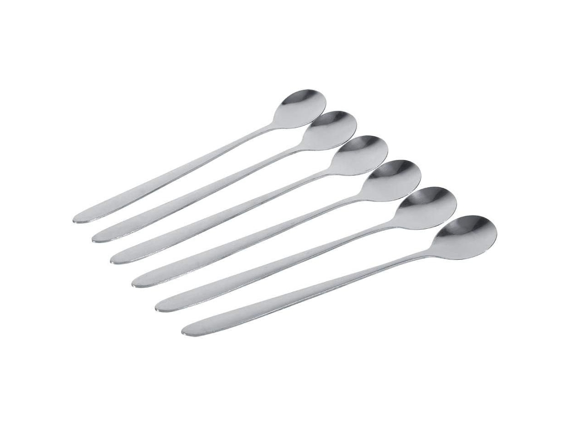 Conjunto de tigelas de aço inoxidável de 18 cm para sorvete, latte, café e sopa. Design moderno.