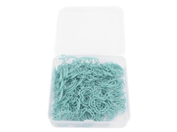100 Clips De Acero Inoxidable Con Forma De Fruta Para Marcapáginas, Clips De Papel Para Oficina, Escuela, Hogar, Cuaderno, Etc.
