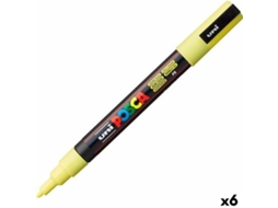 Marcador POSCA Pc-3Ml Amarelo 6 Unidades