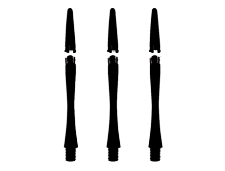 Hastes de Dardos ONE80 (Preto)
