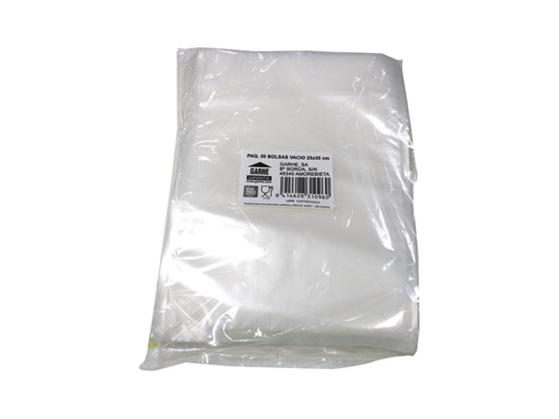 Embalagem Sacola Vazia Pack 50 Unidades GARHE