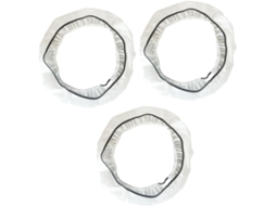 Conjunto de 3 Meias Difusoras de Luz Suave de 45,7 Cm para Iluminação. SFUSHOS