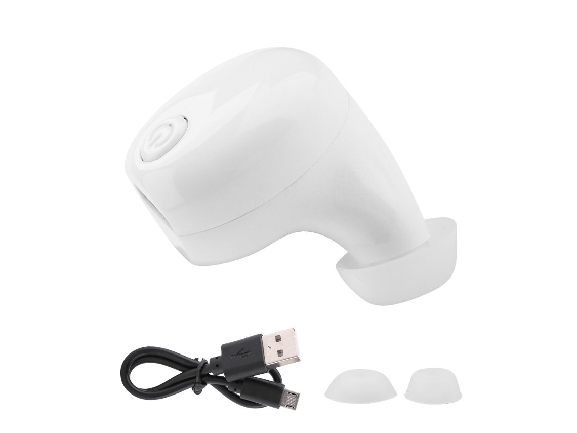 Fones Bluetooth LAXISCREED Rst 01 Branco Invisível