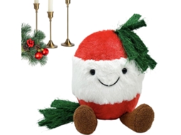 Almofada Macia Festiva Da Boneca Natal