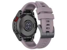 Bracelete Silicone Liberação Rápida 26Mm para Garmin Fenix 7X/7X Solar/6X/6X Pro/Tactix 7 Roxo
