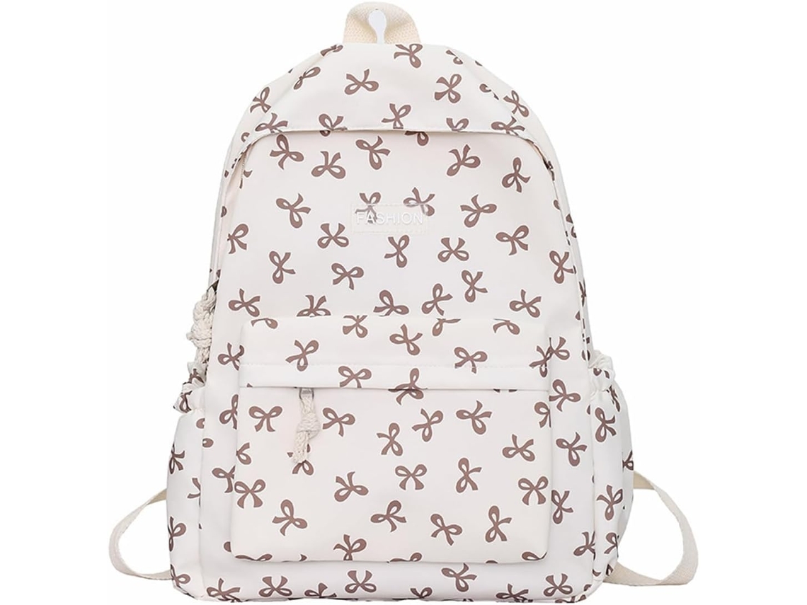 Mochila Escolar Para Adolescentes, Em Nylon, Leve E Impermeável, Com Compartimento Laptop De 15, 6 Polegadas.