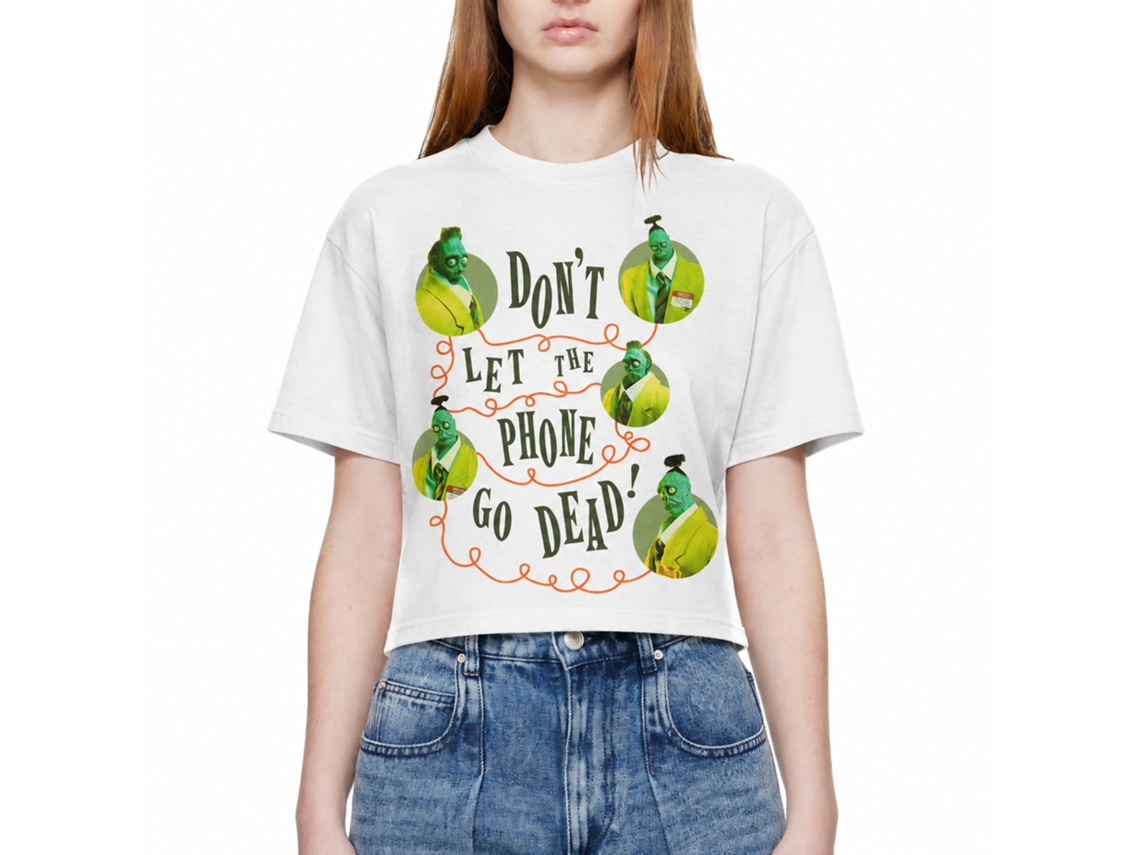 Rockinstone Beetlejuice Don't Let The Phone Go Dead T-shirt Size:l