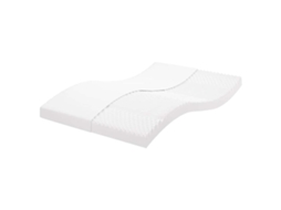 Vidaxl Colchão De Espuma 120x210 Cm 7 Zonas Dureza 20 Ild Branco