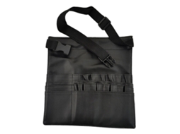 Bolsa De Cintura Para Brochas De Maquillaje Con Bolsillos Múltiples Y Cinturón Ajustable - Herramienta De Maquillaje Portátil